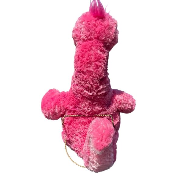 Sitting Build a Bear Pink Apatosaurus Dinosaur Plush 20in Stuffed Animal Toy - Picture 5 of 16